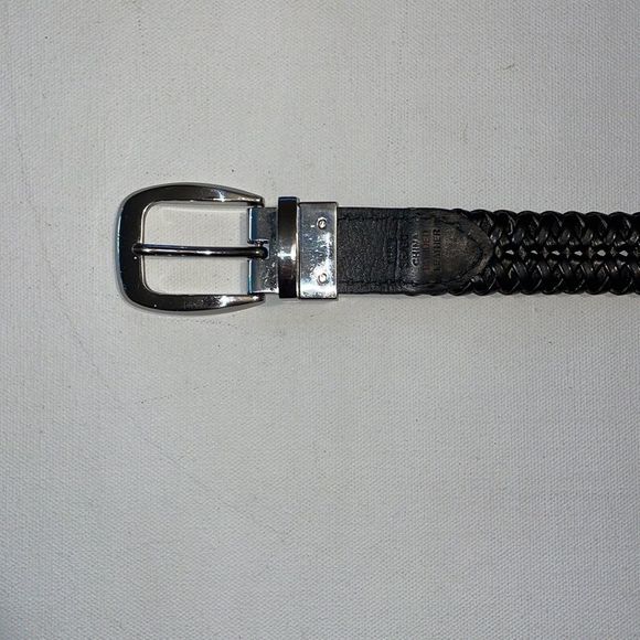 Vintage Men’s Braided Leather Belt - Picture 3 of 9